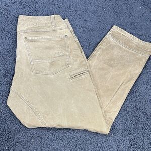 Kuhl Pants Mens 34x30 Brown Ryder Vintage Patina Dye Work Hike Heavy Duty Cargo